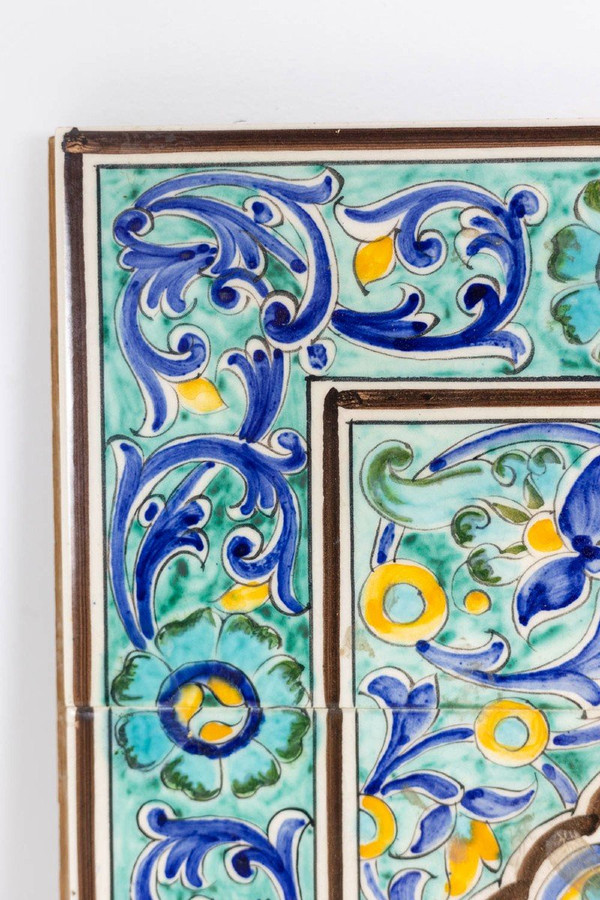 “Azulejos” Earthenware Wall Panel, 1987, Ls5051121