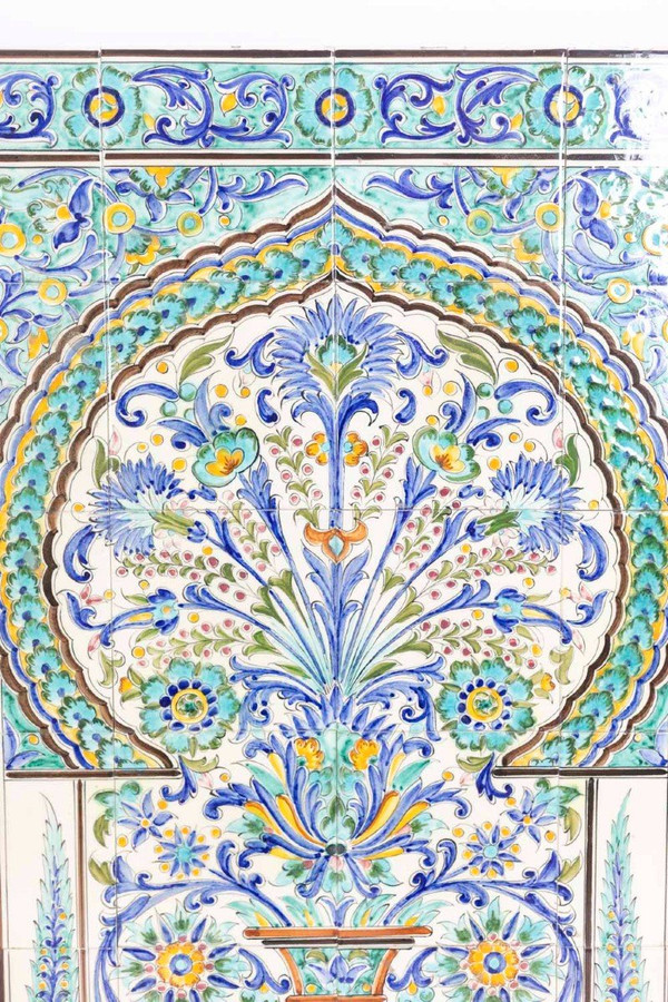 “Azulejos” Earthenware Wall Panel, 1987, Ls5051121