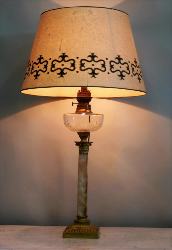 Oil Lamp Mounted In Lamp