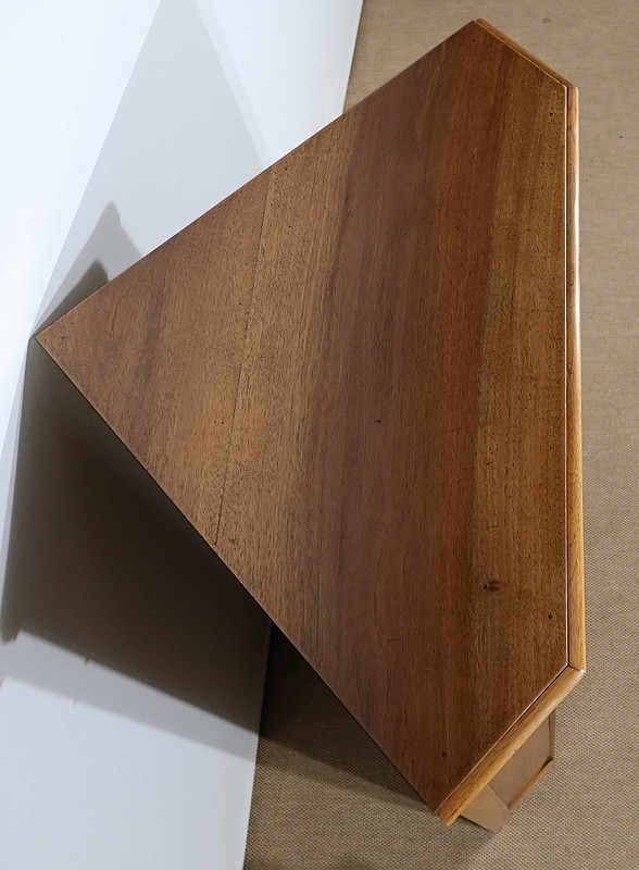 Solid walnut sideboard - Late 19th century