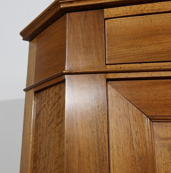 Solid walnut sideboard - Late 19th century