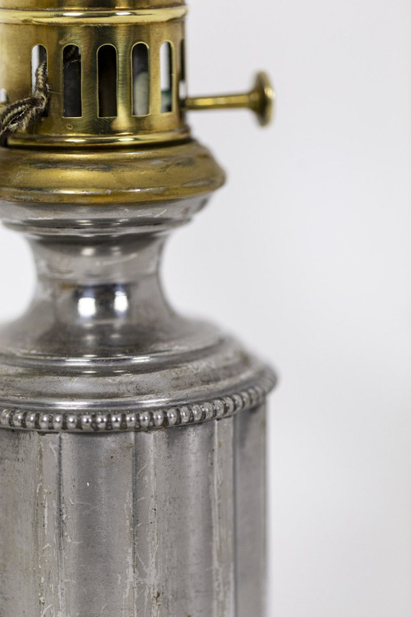 Pair Of Pewter Lamps, Circa 1880 - Ls4344621