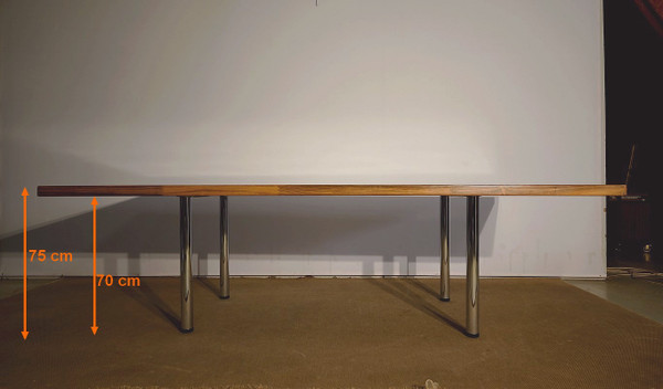 Large Mahogany and Camphor table - 1970