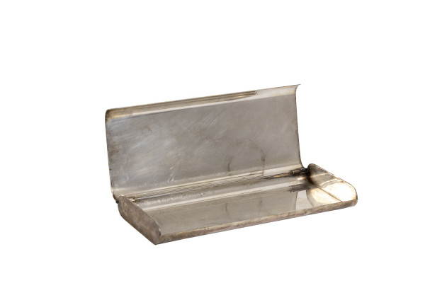 Pen Case In Silver Metal, Circa 1920 - Ls1817101