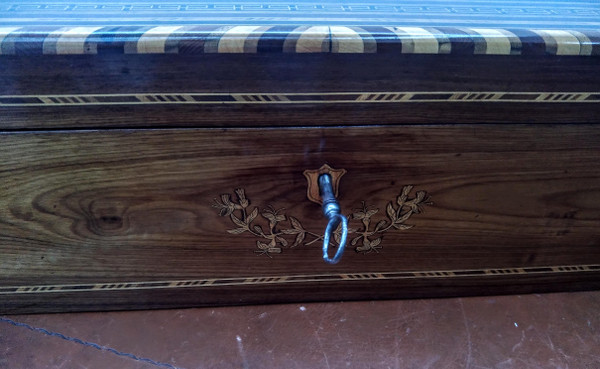 Inlaid writing desk