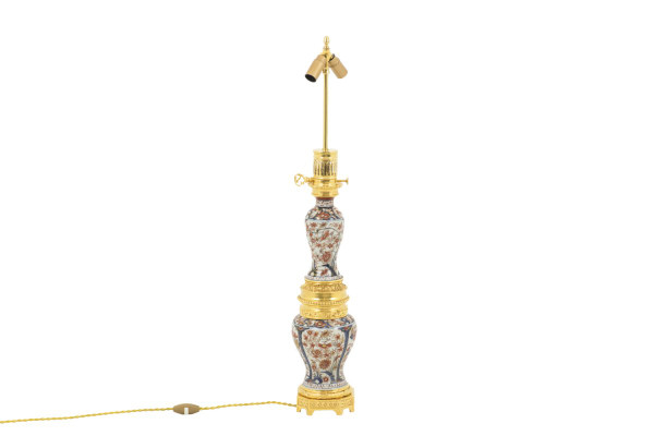 Large Imari Porcelain And Gilt Bronze Lamp, Circa 1880 - Ls36091021