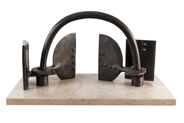 Victor Roman, La Porte, Sculpture En Bronze, 1983 - LS40784051