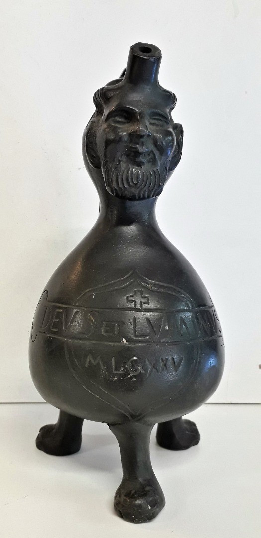 Bronze holy water pot or jug