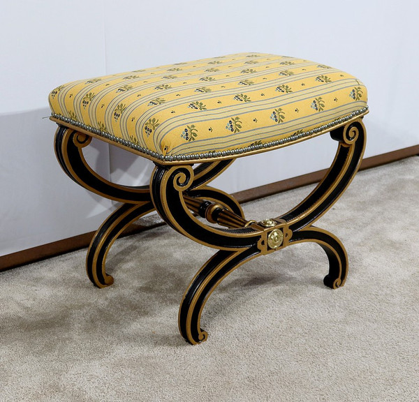 Tabouret Curule, époque Napoléon III – Milieu XIXe