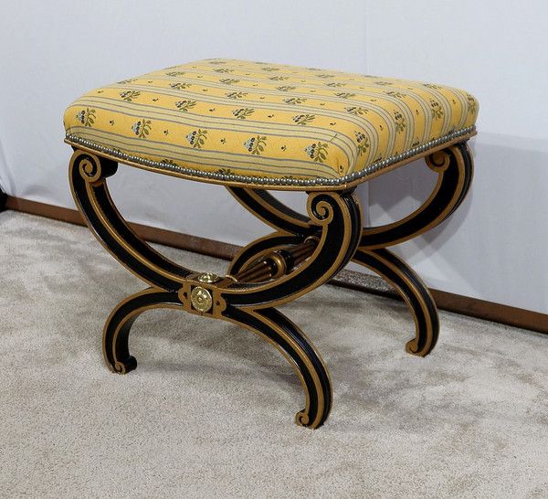 Tabouret Curule, époque Napoléon III – Milieu XIXe