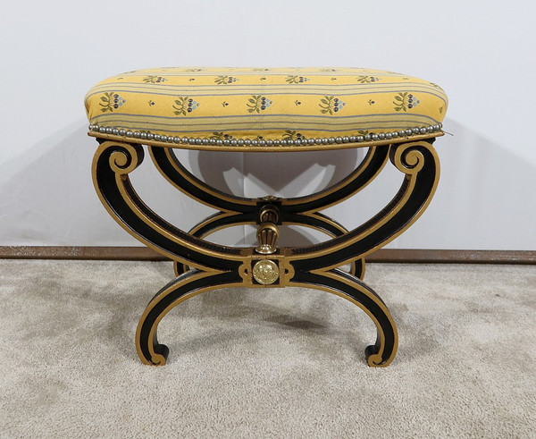 Tabouret Curule, époque Napoléon III – Milieu XIXe