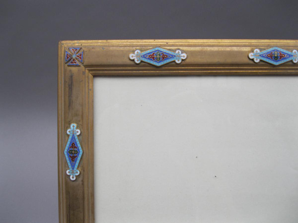 Pair Of Gilt Bronze And Cloisonne Enamel Frames, Napoleon III Period - LS1838501