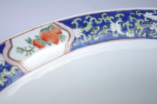 Pair Of Cache Pots In Canton Porcelain 1900 - LS2704801