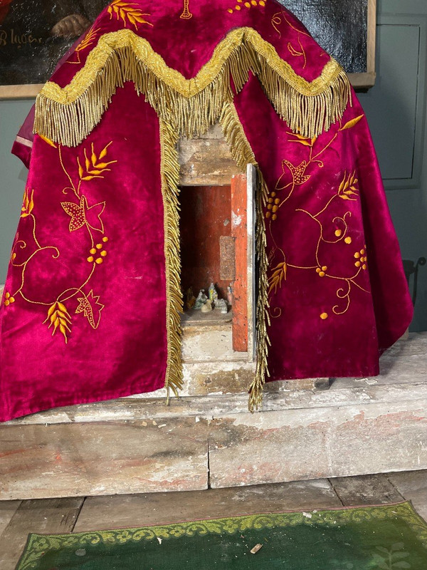 Conopea Or Tabernacle Veil - 19th Century