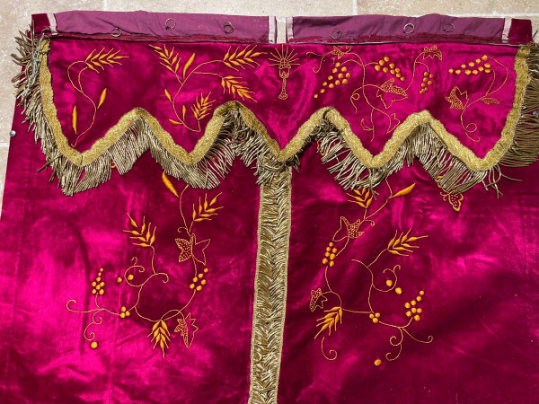 Conopea Or Tabernacle Veil - 19th Century