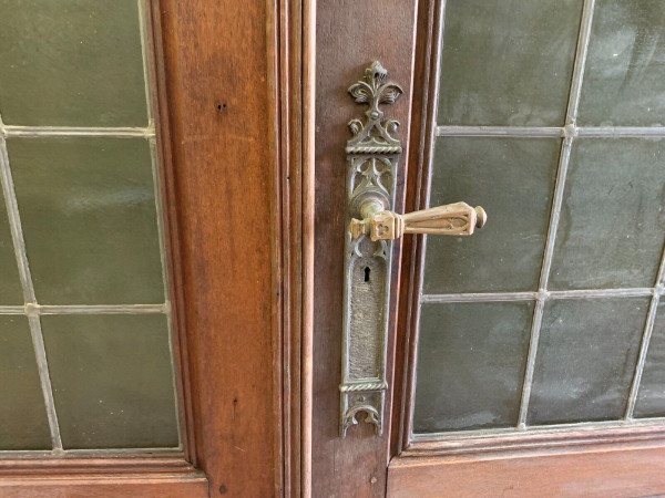 Suite Of Four Separation Doors In Solid Oak XIX Century