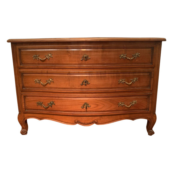 Chest Of Drawers With Curved Facade In Provençal Style XVIII Century