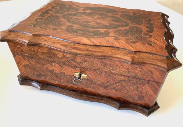 Marquetry box, Napoleon III period