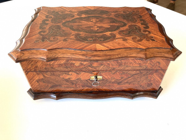 Marquetry box, Napoleon III period