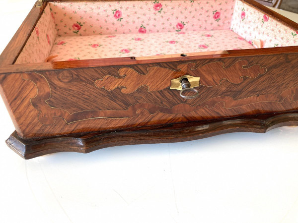 Marquetry box, Napoleon III period