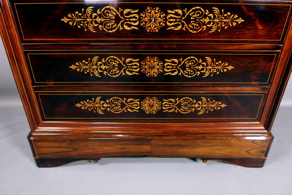 Charles X period chest of drawers