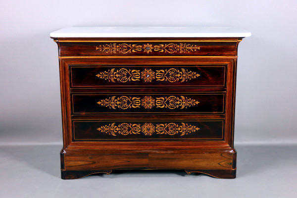 Charles X period chest of drawers