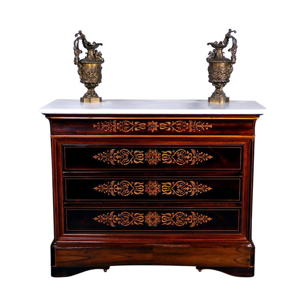 Charles X period chest of drawers