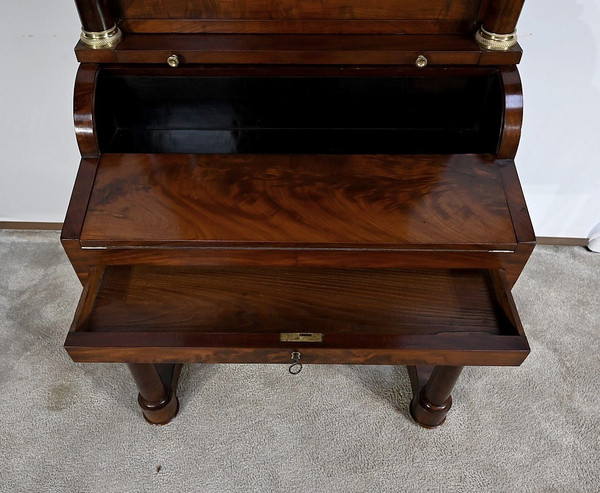 Small Cylinder Desk, Empire Period - Early 19th Century