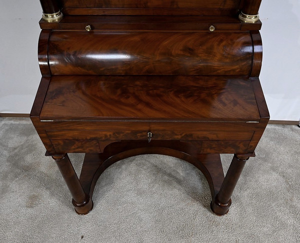 Small Cylinder Desk, Empire Period - Early 19th Century