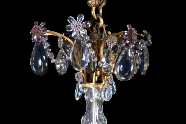 Lustre En Cristal XIXème Siècle