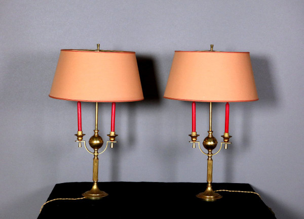 Pair Of Neoclassical Lamps