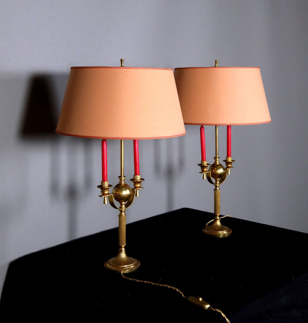 Pair Of Neoclassical Lamps