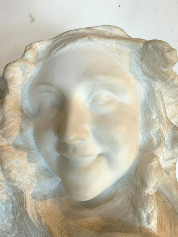 Carrarre Marble Group Prof Pattarino Marble Sculpture XX Century