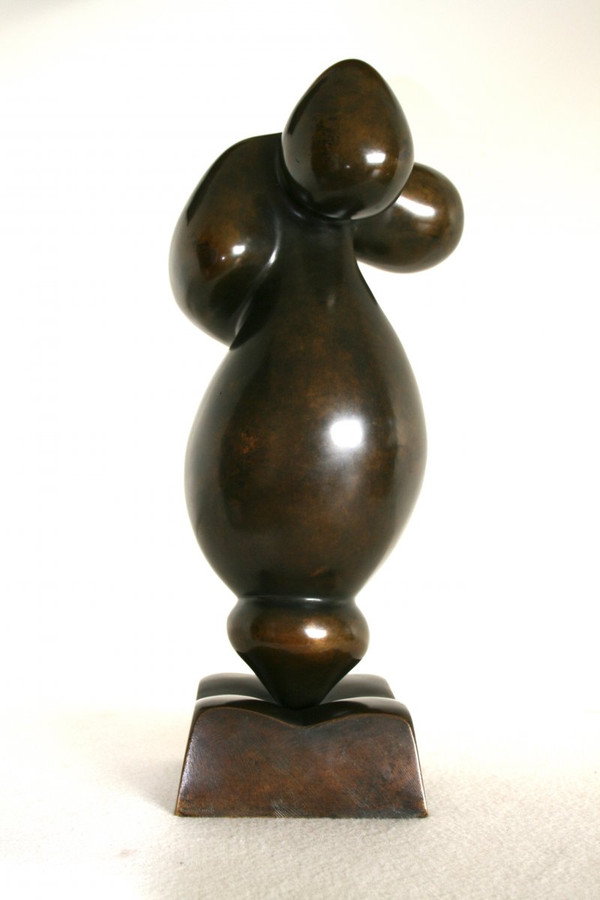 Sculpture en Bronze, La Maternité, signée Igor Balarin, 20ème