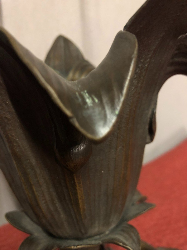 Vase En Bronze