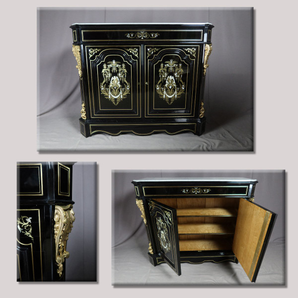 Buffet In Ebony, Napoleon III Period