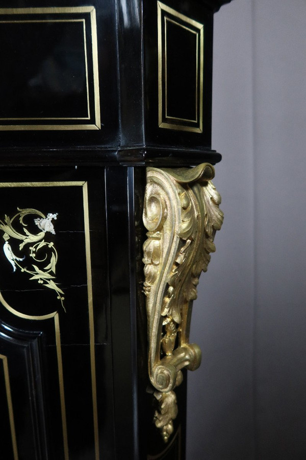 Buffet In Ebony, Napoleon III Period