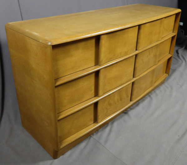 Vintage beech chest of drawers