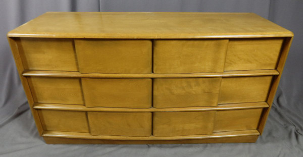 Vintage beech chest of drawers