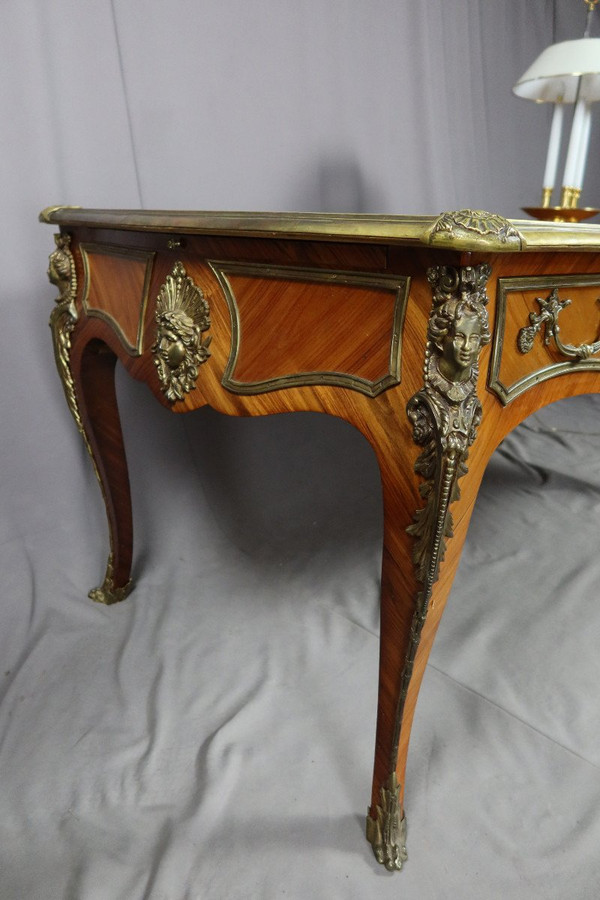 Louis XV Style Desk With Zippers