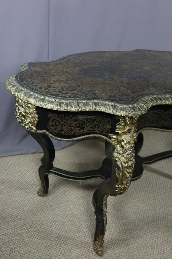 Boulle Middle Table 19th Century