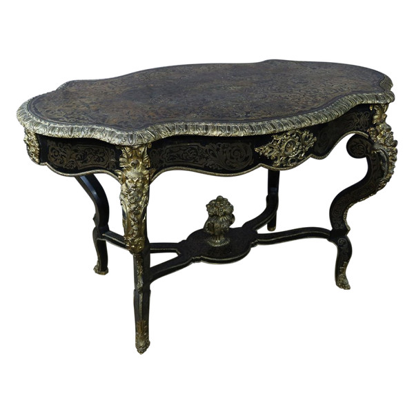 Boulle Middle Table 19th Century