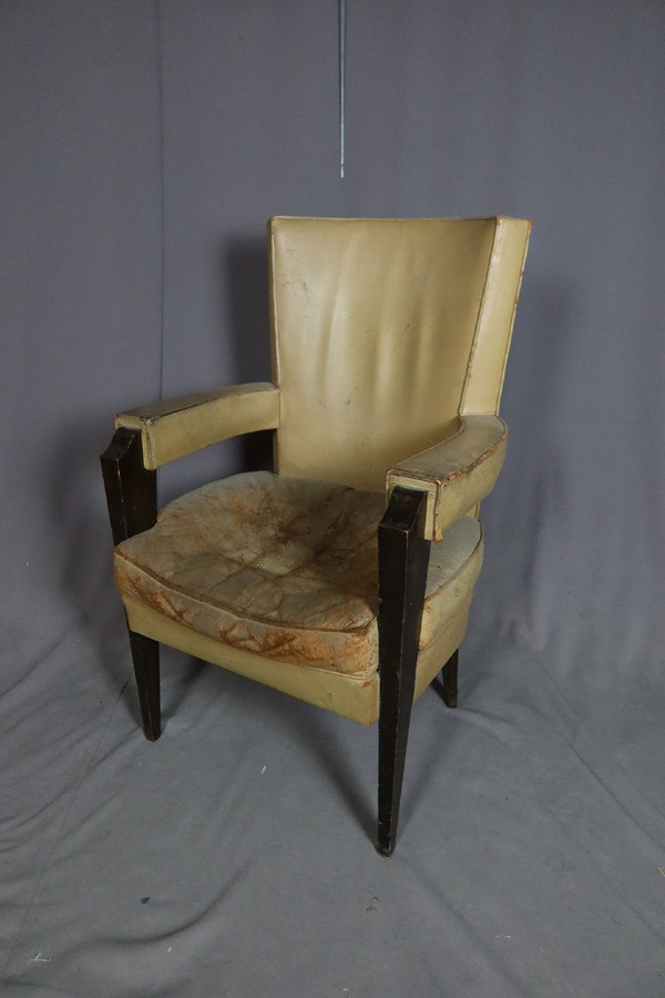 Large Art Deco Office Chair