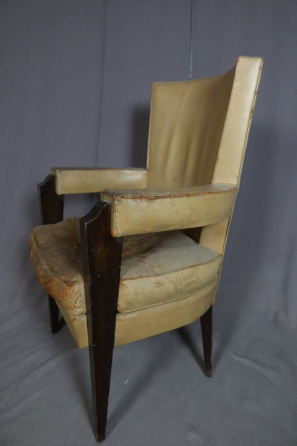 Large Art Deco Office Chair