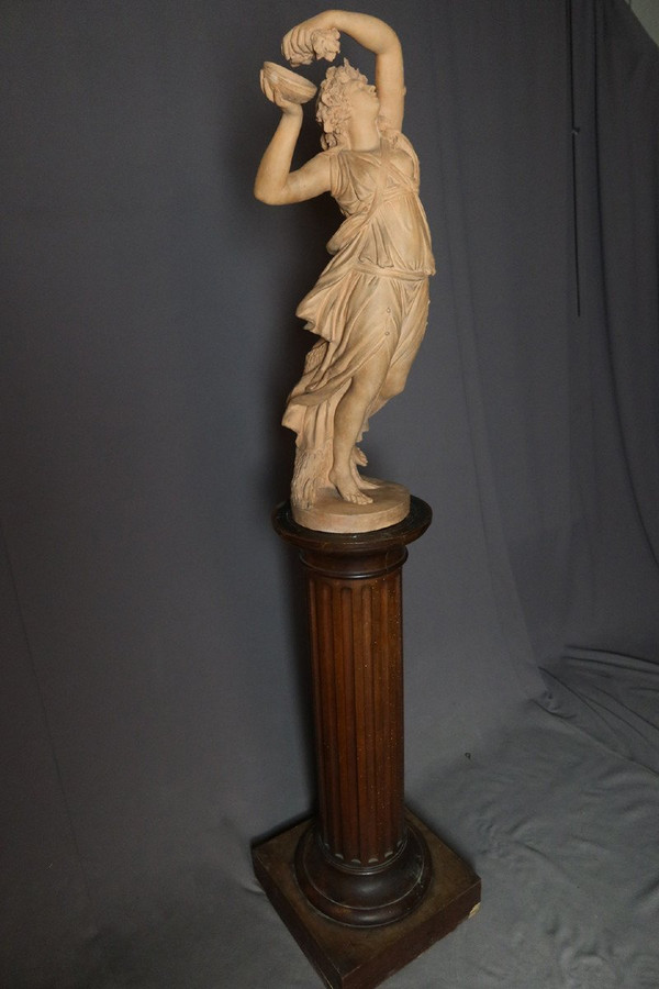 Terracotta Sculpture Signed Jonchery