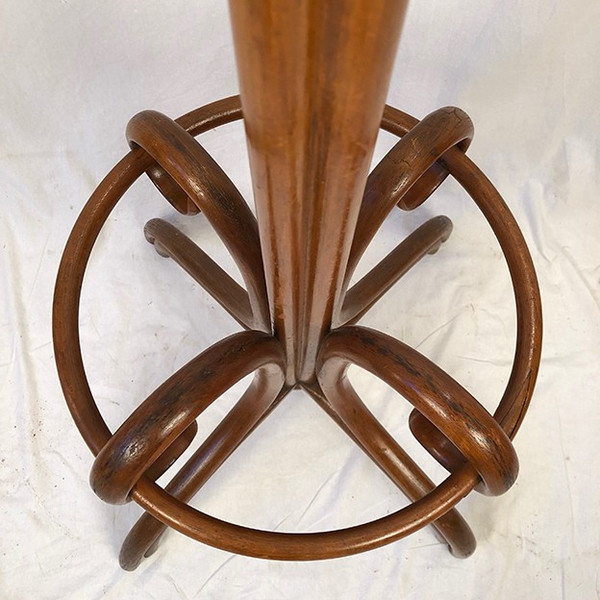 Parrot coat rack, curved wood, art nouveau period (Jacob & Josef Kohn?)