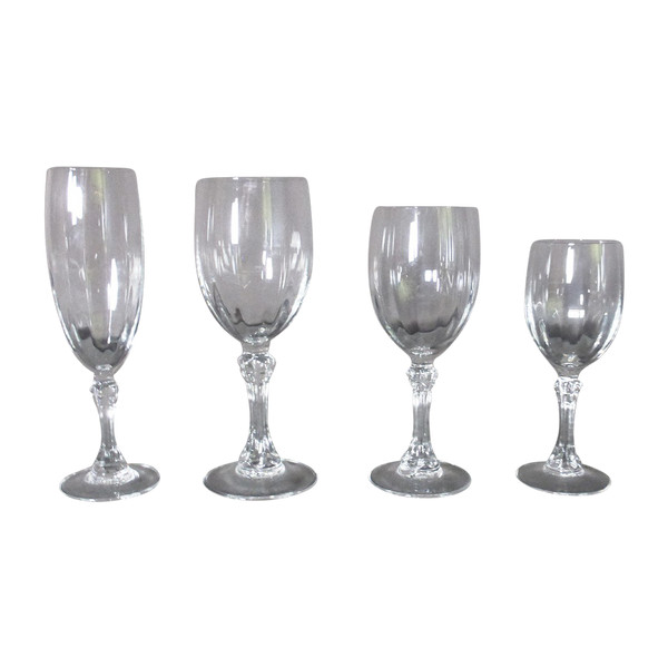 Service De Verres En Cristal 47 Pièces