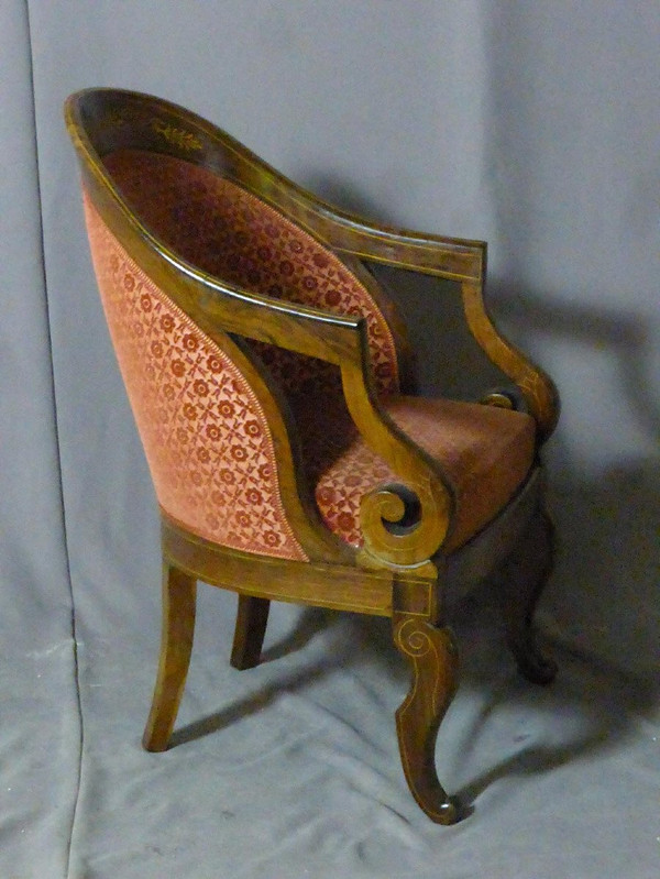 Suite Of Four Charles X Period Armchairs