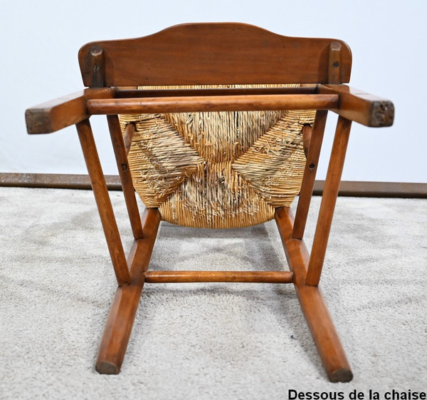 Child's High Chair in Cherry - Mid-19th Century