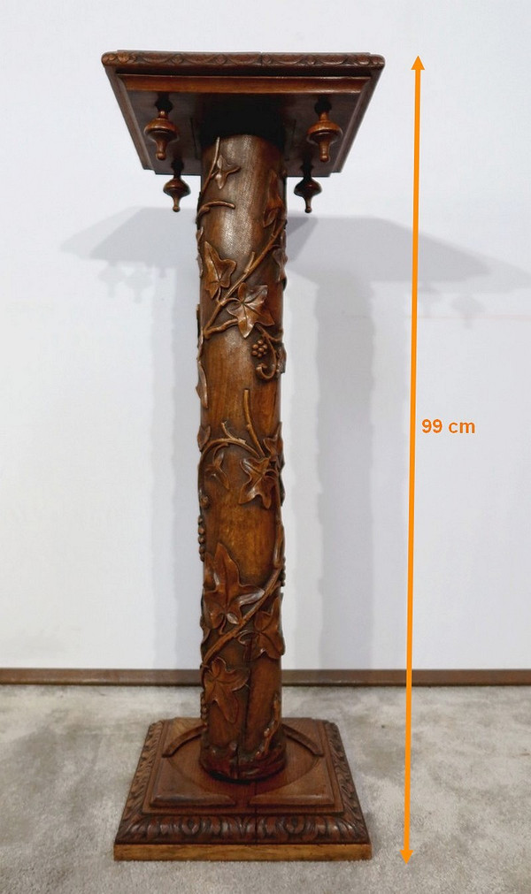 Oak Column, Art Nouveau – 1920